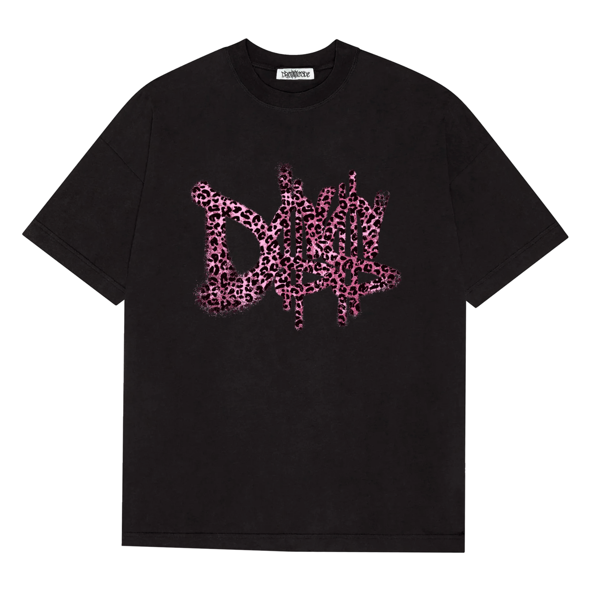 D$$ LEOPARD VALENTINE'S TEE (BLACK)