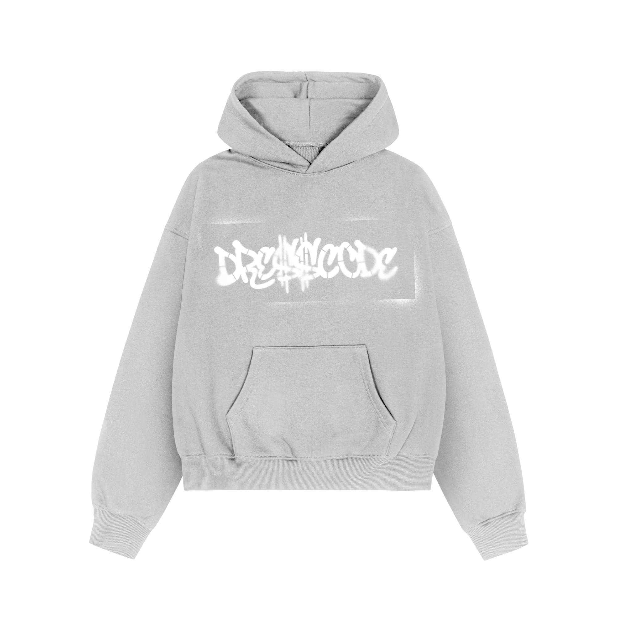 D$$ GRAFFITI LIGHTWEIGHT HOODIE (GREY)