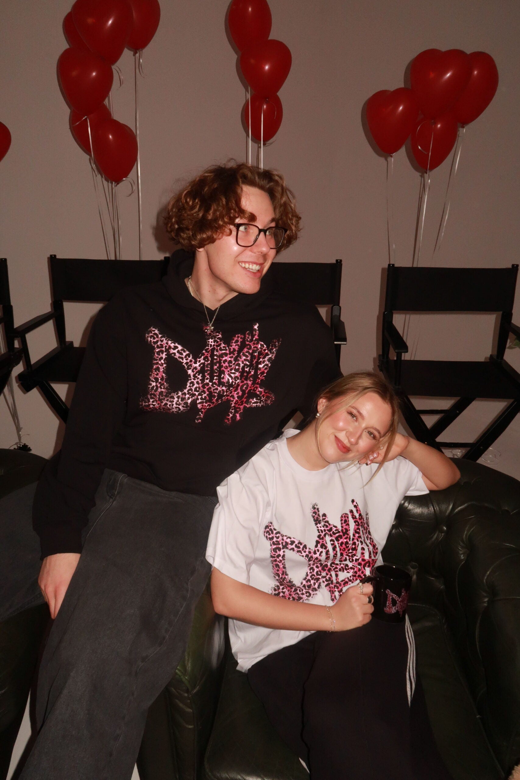 D$$ LEOPARD VALENTINE'S TEE (WHITE)