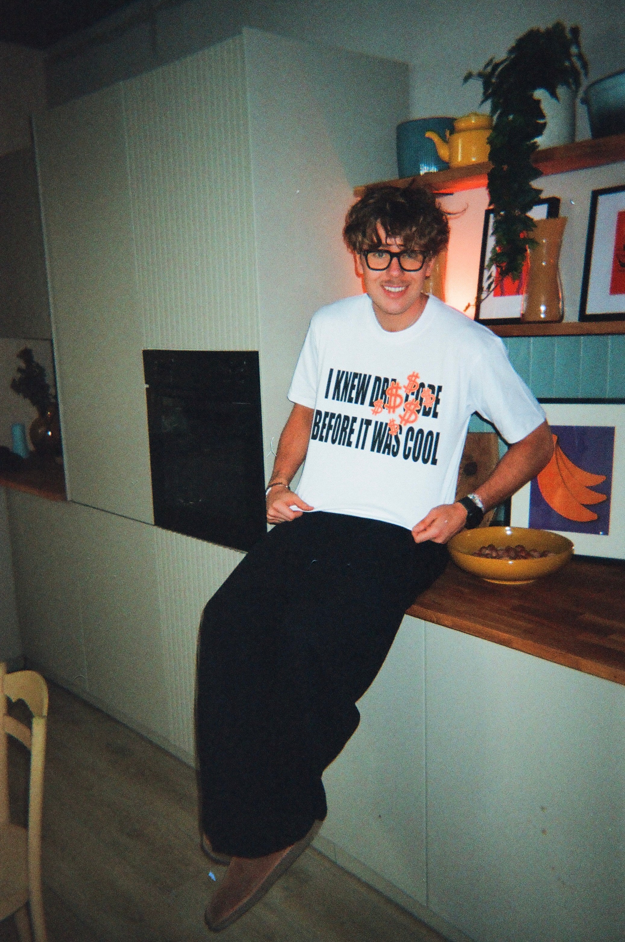 $TATEMENT TEE (WHITE)