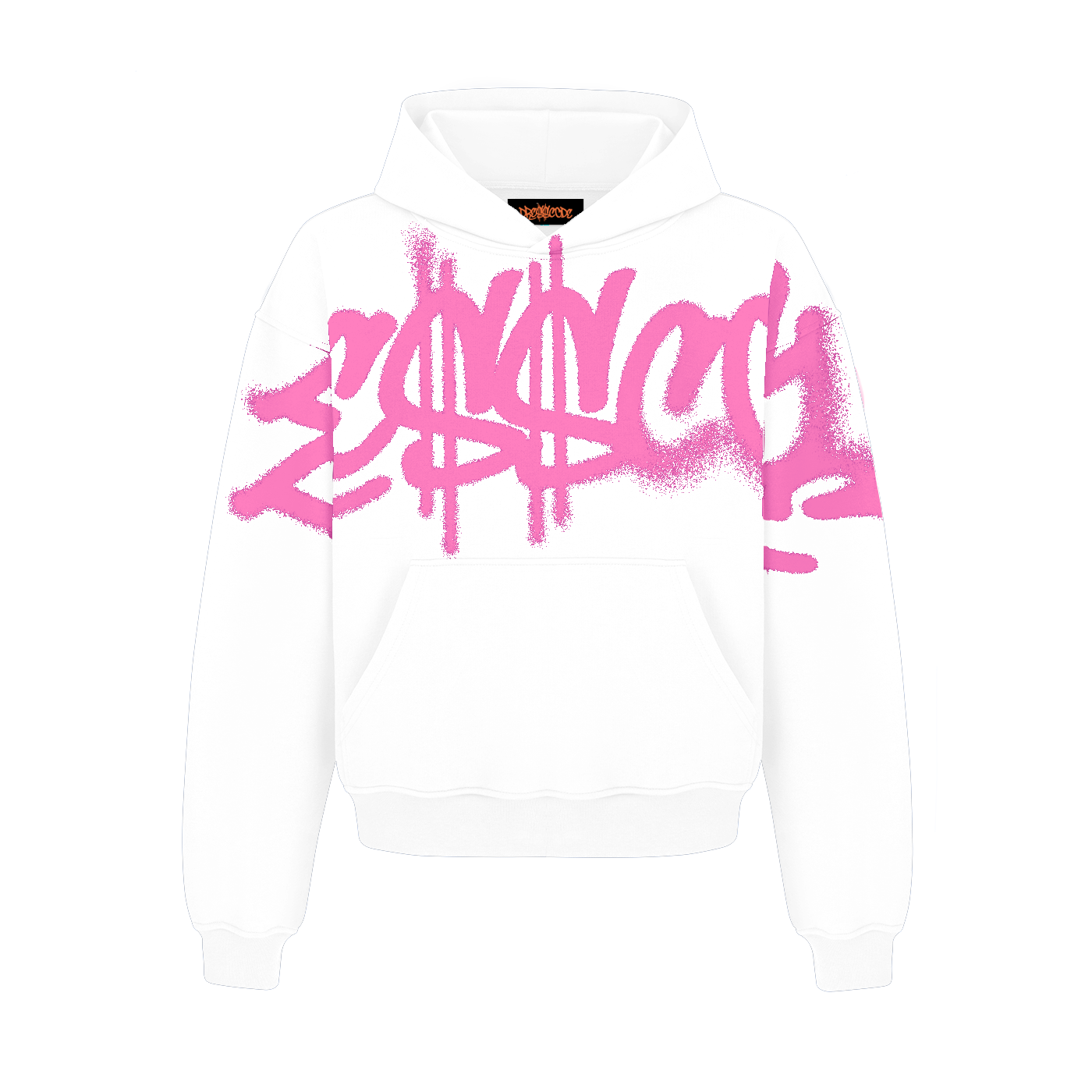 DRE$$CODE GRAFFITI HOODIE WHITE