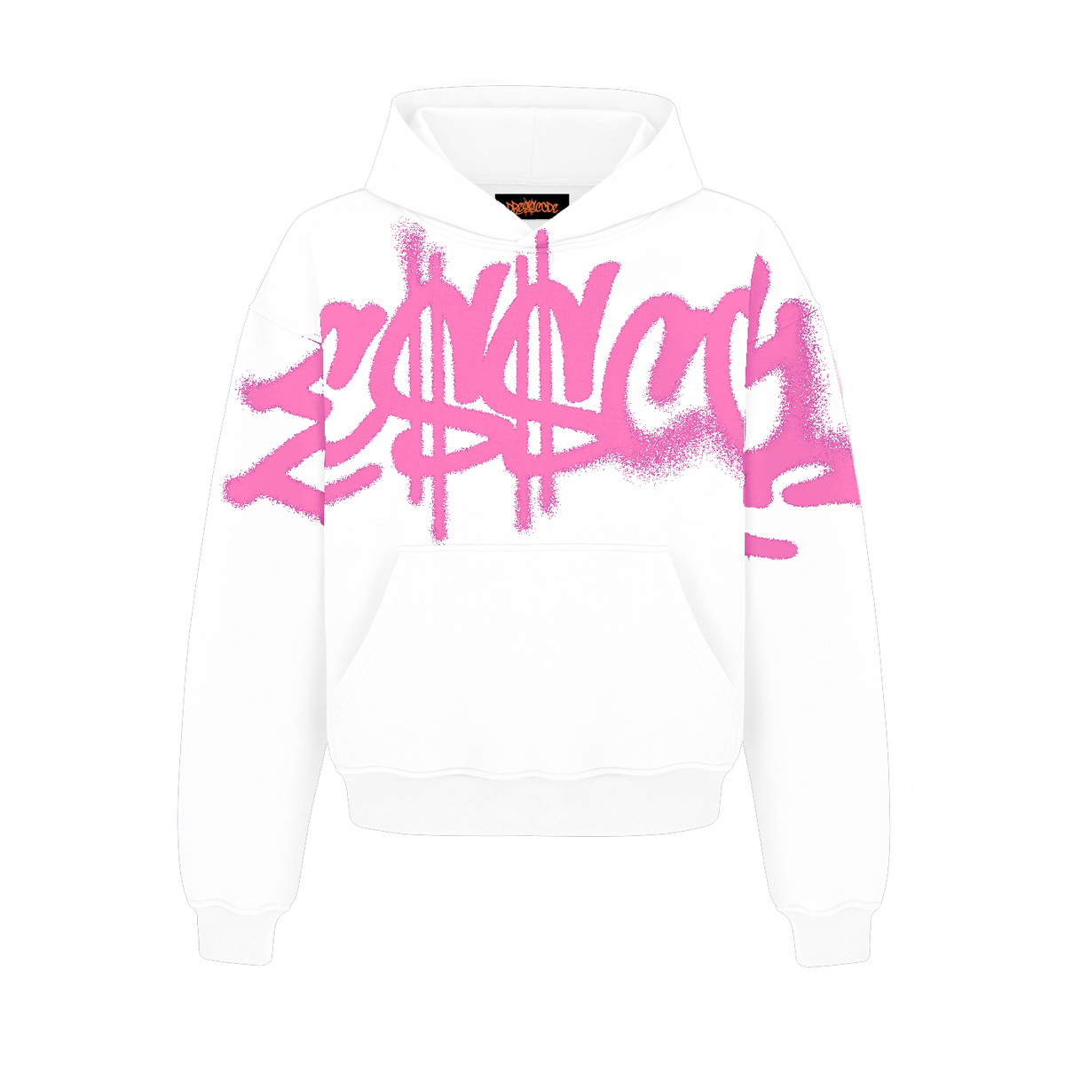 DRE$$CODE GRAFFITI HOODIE WHITE