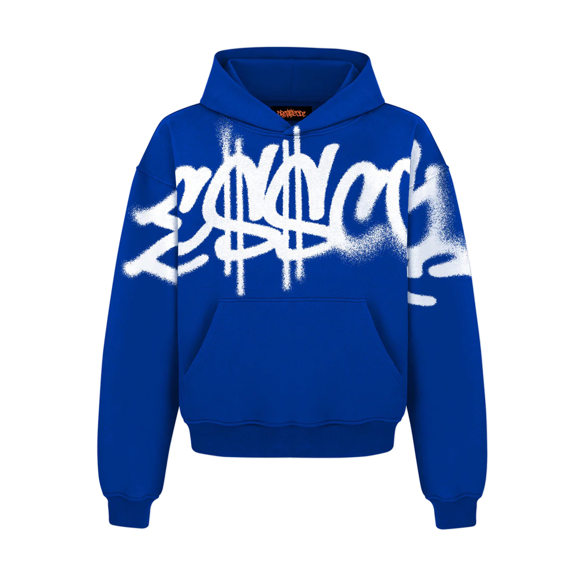 DRE$$CODE GRAFFITI HOODIE BLUE