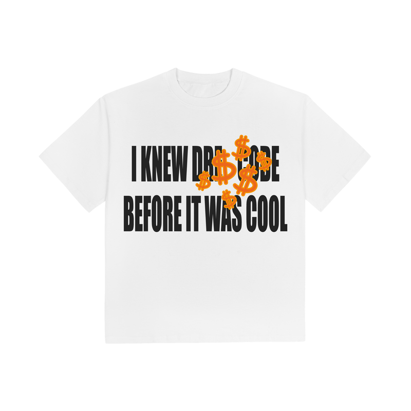 $TATEMENT TEE (WHITE)