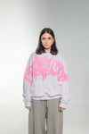 DRE$$CODE GRAFFITI HOODIE WHITE
