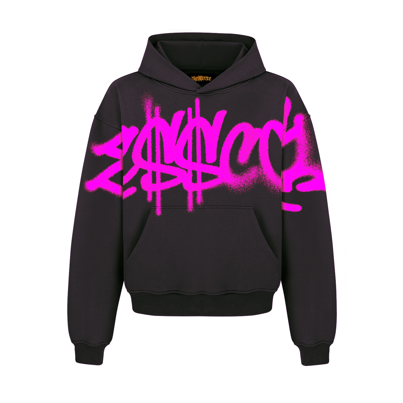 DRE$$CODE GRAFFITI HOODIE BLACK
