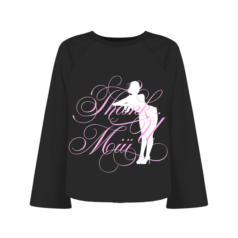 THX U MIÜ LONGSLEEVE (BLACK)