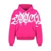 DRE$$CODE GRAFFITI HOODIE PINK